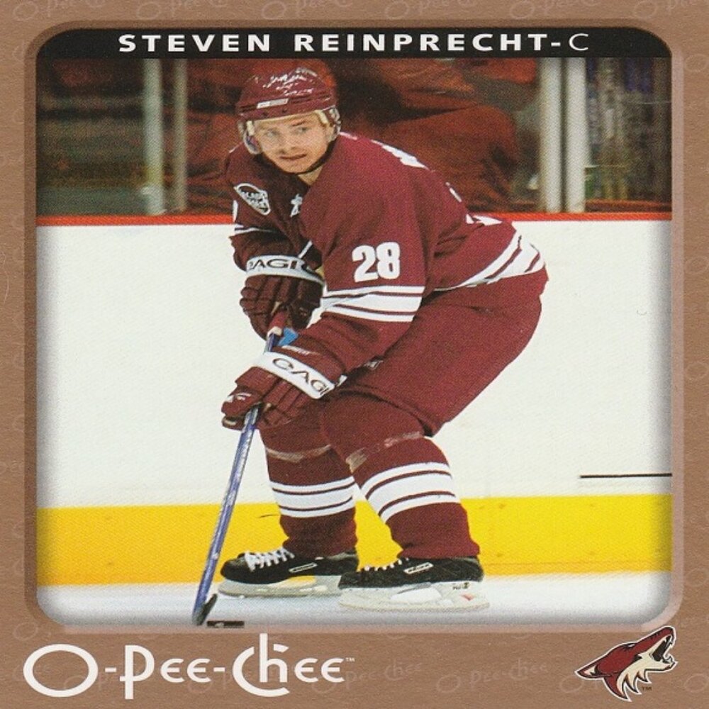 Steven Reinprecht - 2006/2007 O Pee Chee Hockey Card